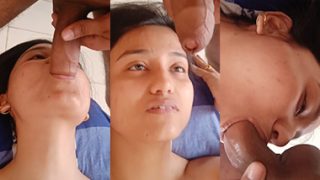 Horny Indian Girl Deepthroat Blowjob Hard Fucking New